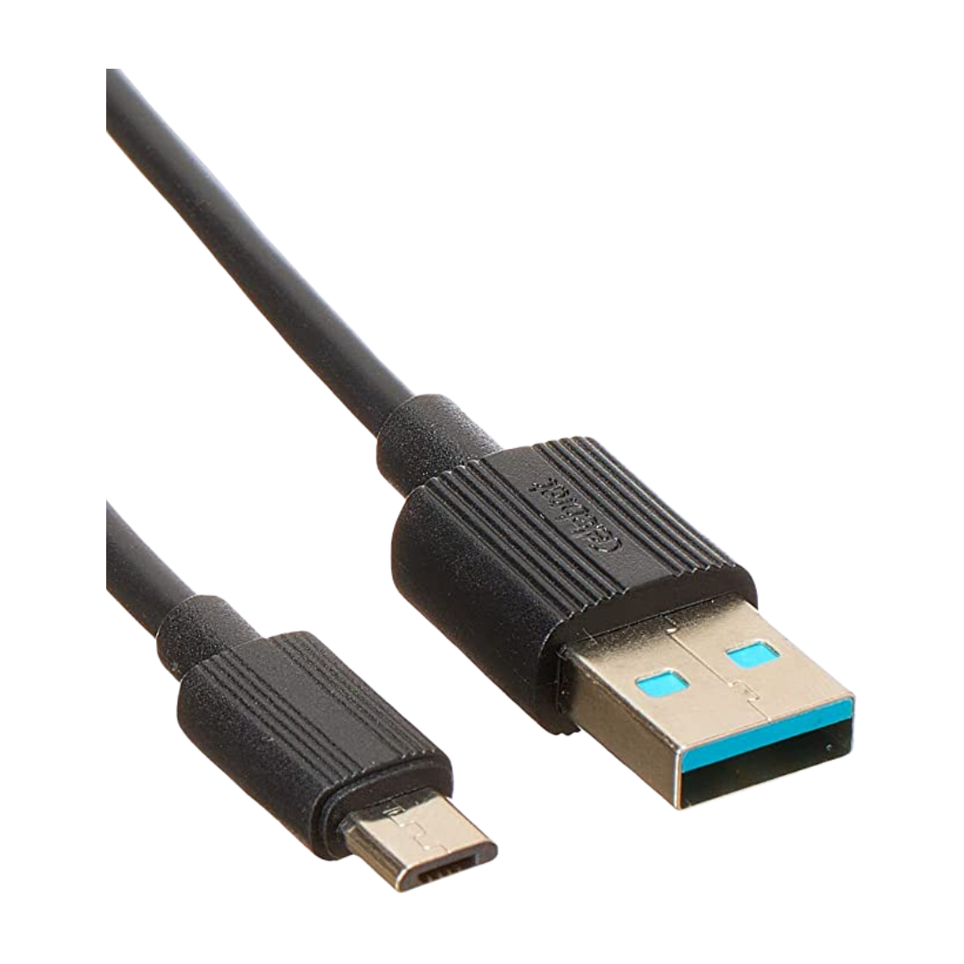 Cable Celebrat Micro USB 1M 5V/2.4A - CB-09M